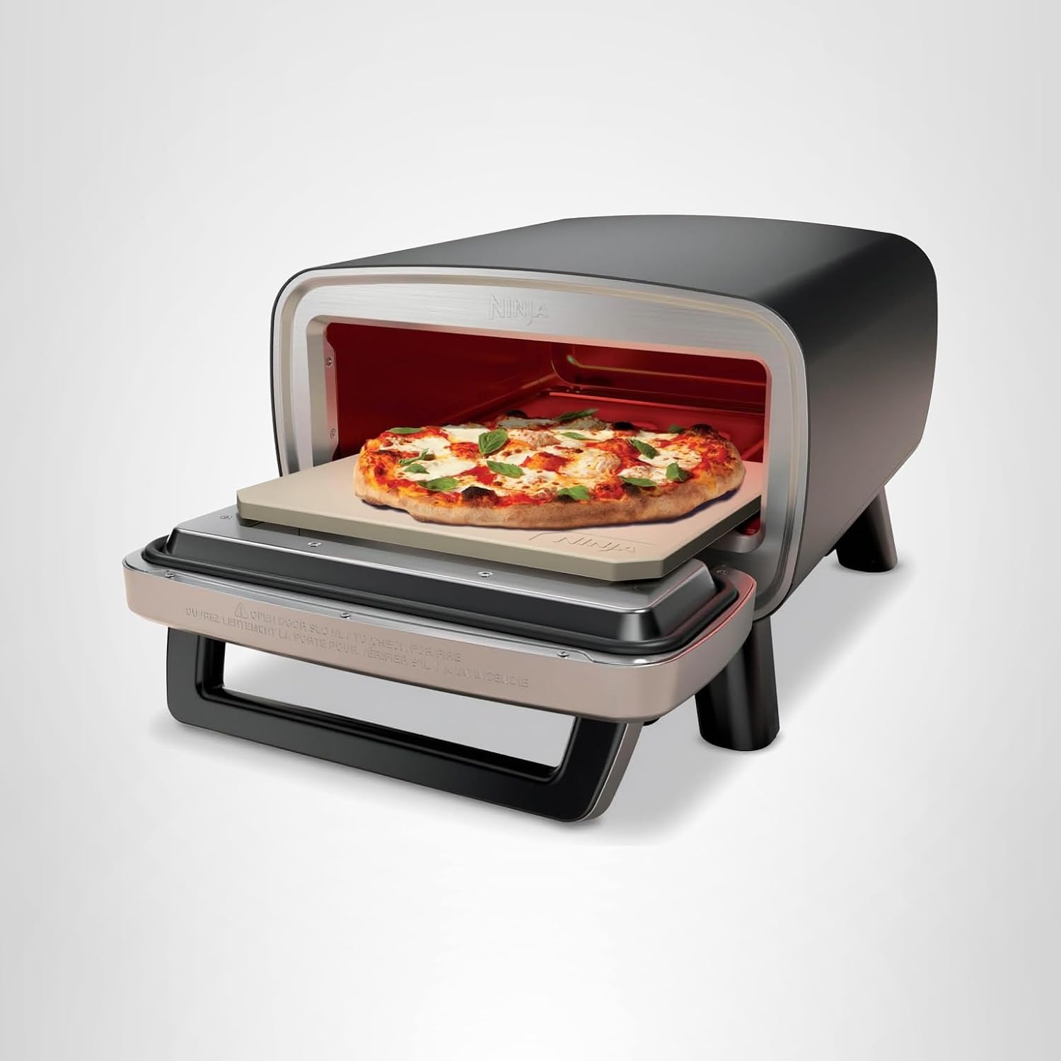 NINJA Electric Outdoor Pizza Oven With Stone