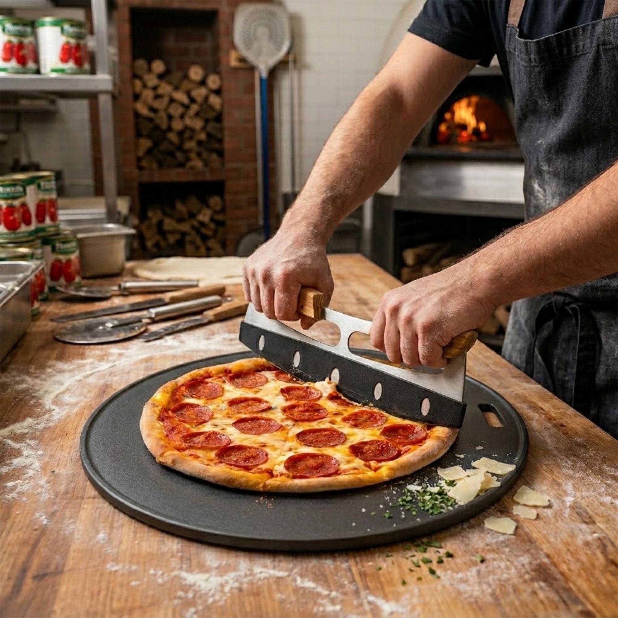 CALDORO Pizza Steel Round 1/4"